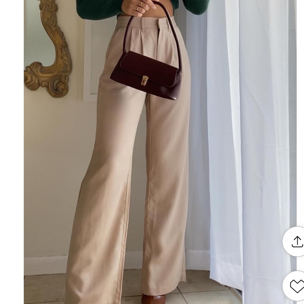 Abercrombie wide leg trousers